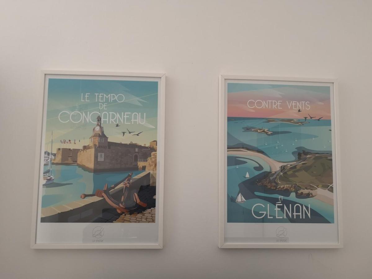 Courcyx : Appartement En Hyper-Centre ! Concarneau Εξωτερικό φωτογραφία